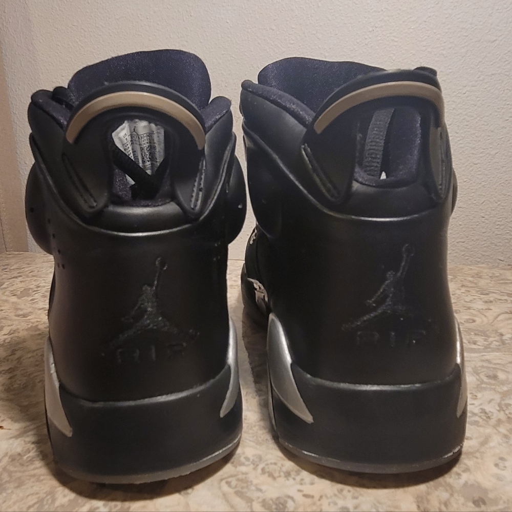 Men's Jordan 6-17-23 'Black Metallic Silver' - Picture 5 of 6
